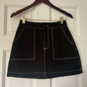 Zara TRF black women’s skirt